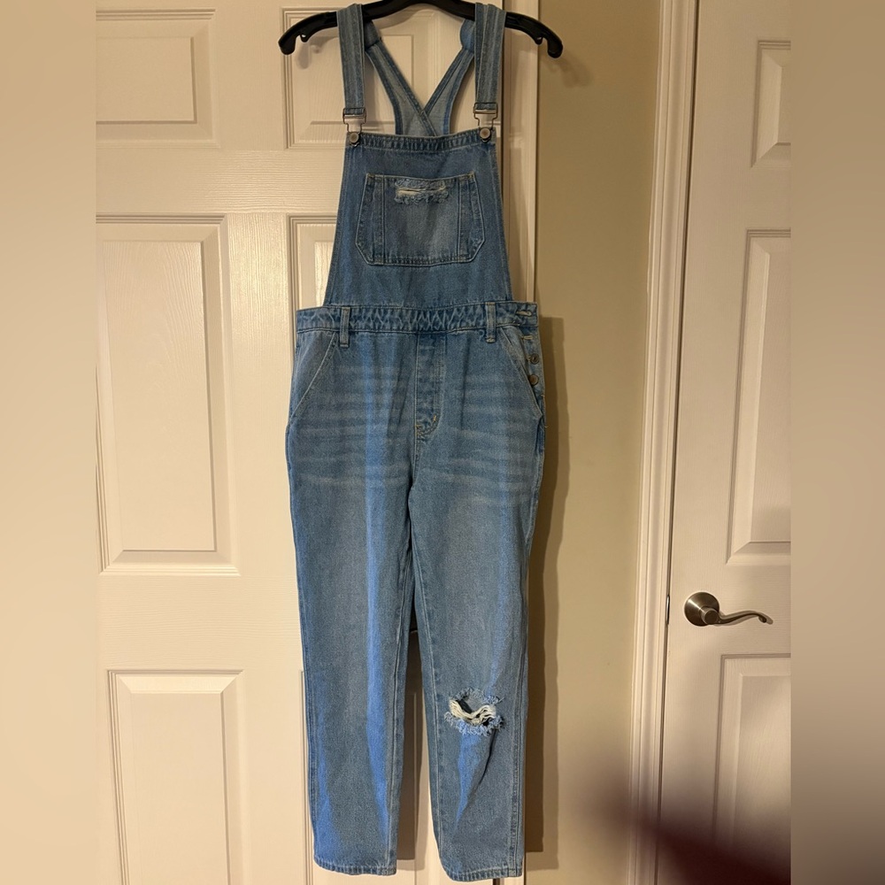 Denim Overalls